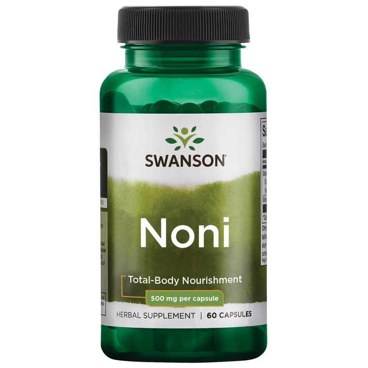 Swanson Noni 500 Milligrams 60 Capsules