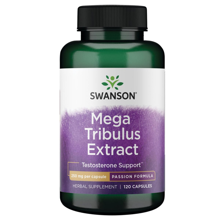 Swanson Mega Tribulus Extract 250 Milligrams 120 Capsules