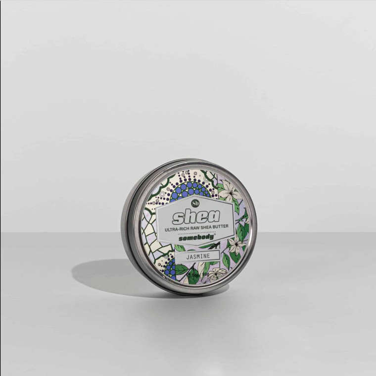 Somebody Raw Organic Shea Butter (Jasmine 1oz)