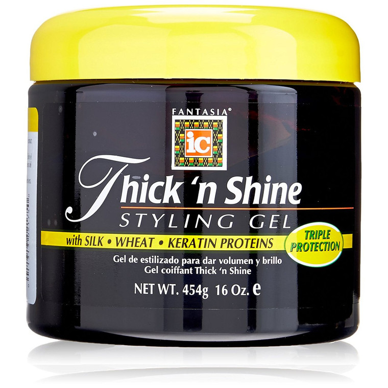 Fantasia Thick 'n Shine Styling Gel, 16 Oz
