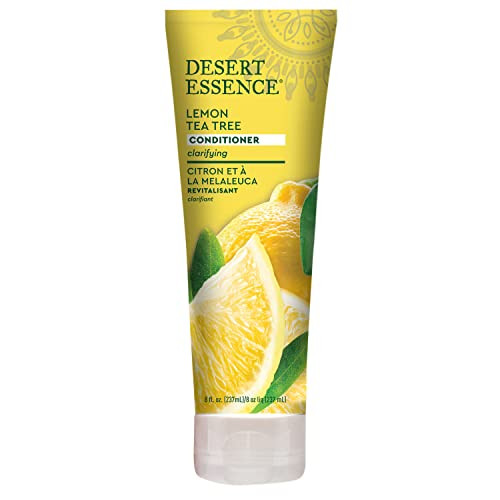 Desert Essence Conditioner, Lemon Tea Tree, Clarifying Provitamin B5, Organic Lemon Peel Extract & Nourishing Aloe - Purifying, Moisturizing, Soothin