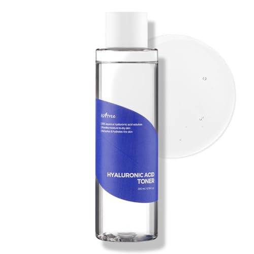 ISNTREE Hyaluronic Acid Toner 200ml, 6.76 fl oz | Korean Skincare | Deep Hydration | Non-Sticky | Mild Formula | for Dry & Sensitive Skin | Daily Moi