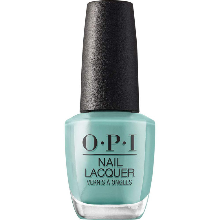 OPI Nail Lacquer Closer Than You Might Belém | Opaque Soft Blue Crème Chip Resistant Nail Polish | Lisbon Collection
