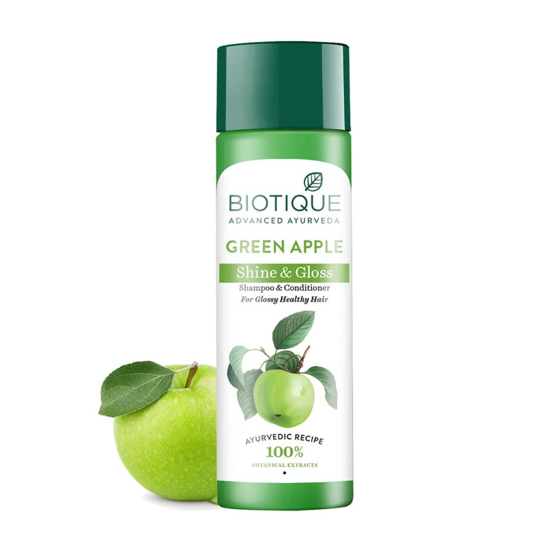 Biotique Fresh Daily Purifying Shampoo & Conditioner - Green Apple 190ml
