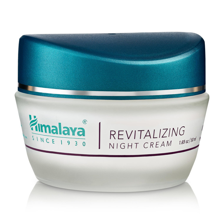 Himalaya Revitalizing Night Cream for Damaged & Aging Skin, Daily Deep Moisturizing Overnight Repair Treatment, For All Skin Types, 1.69 oz