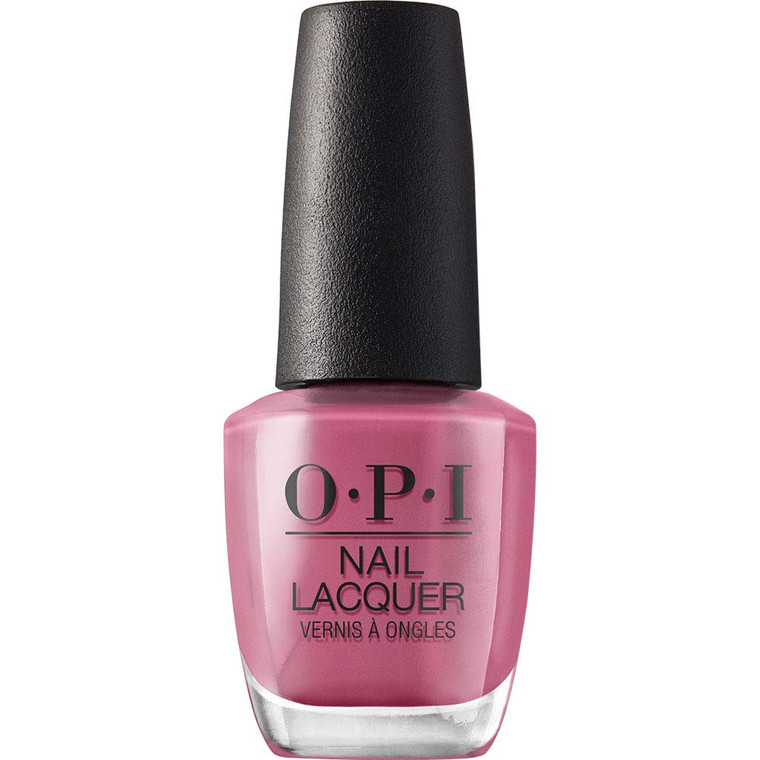 OPI Nail Lacquer Just Lanai-ing Around | Opaque Dark Purple Crème Chip Resistant Nail Polish | Fast Drying, Streak Free