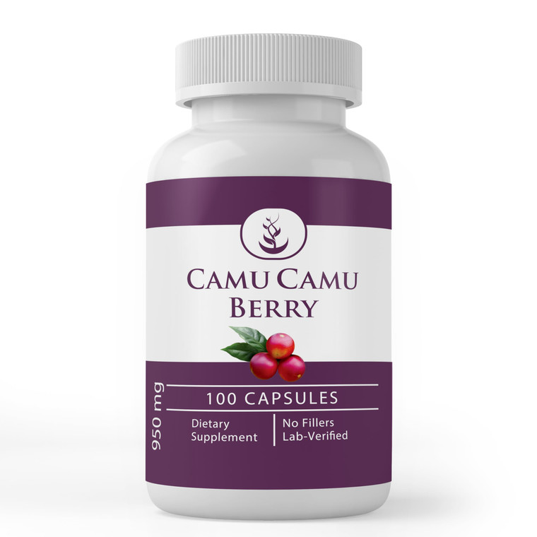 Pure Original Ingredients Camu Camu Berry, (100 Capsules) Always Pure, No Additives Or Fillers, Lab Verified