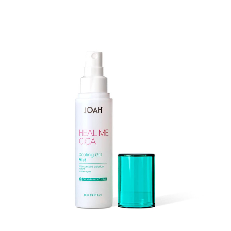 JOAH Heal Me CICA Cooling Gel Mist, Infused with Centella Asiatica, Mint, & Aloe Vera, Reduces Redness, Cools Skin, & Provides Deep Hydration, Cruelt