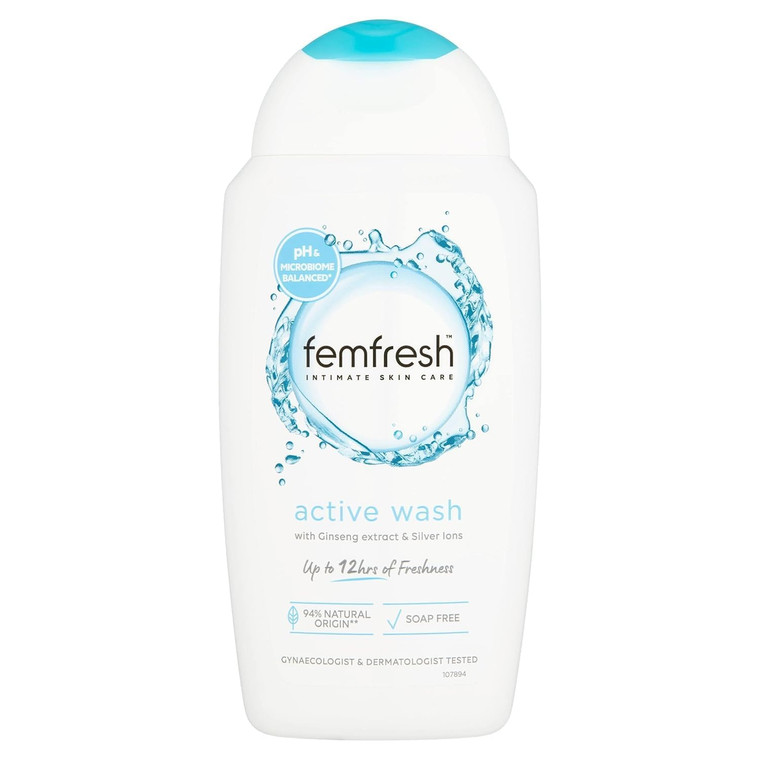 Femfresh 250ml Ultimate Care Active Fresh Wash - by Femfresh