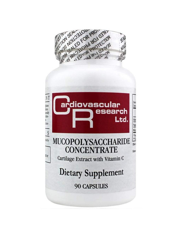 Cardiovascular Research Mucopolysaccharide Concentrate, White, 90 Count