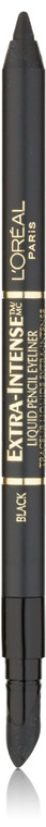 L'Oreal Paris Extra-Intense Pencil Eyeliner, Black, 0.03 oz;