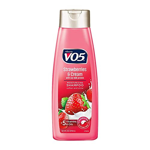 Moisture Milks Shampoo, 15 Oz, Strawberries by Vo5 (Pack of 2)