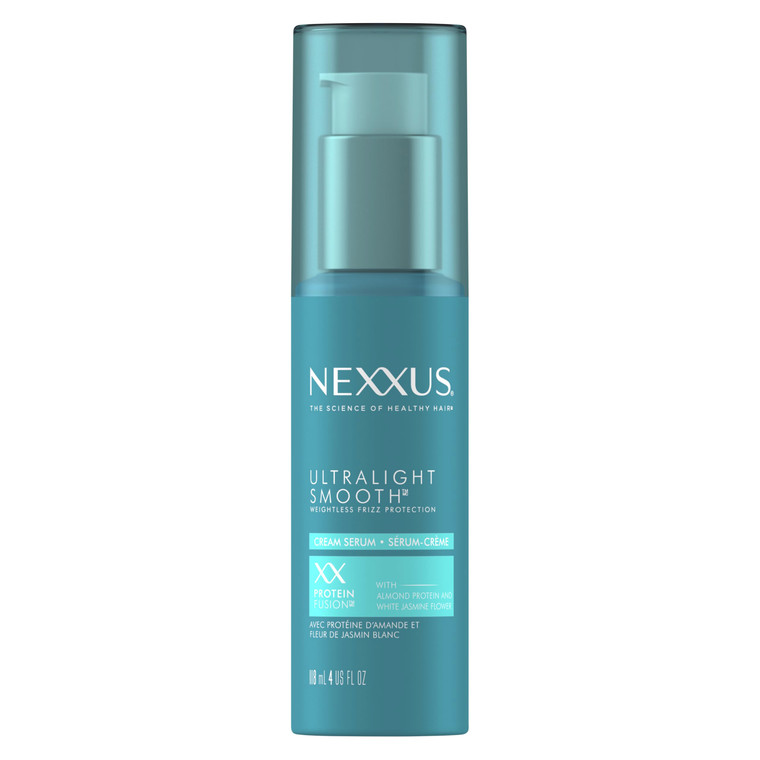 Nexxus Ultralight Smooth Frizz Defy Cream Serum for Frizzy and Dry Hair 4 fl oz