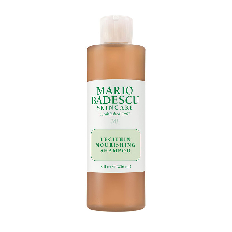 Mario Badescu Lecithin Nourishing Shampoo | Hydrating and Moisturizing Shampoo for Men & Women with Jojoba Oil & Lecithin | Helps Restore Dry, Damage