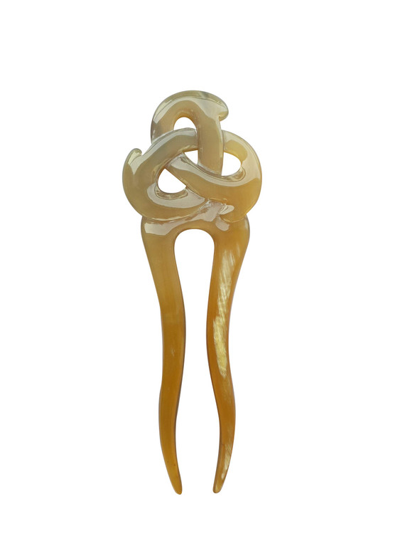 Marycrafts Celtic Knot Buffalo Horn Hair Fork Hair stick Hair Accessories