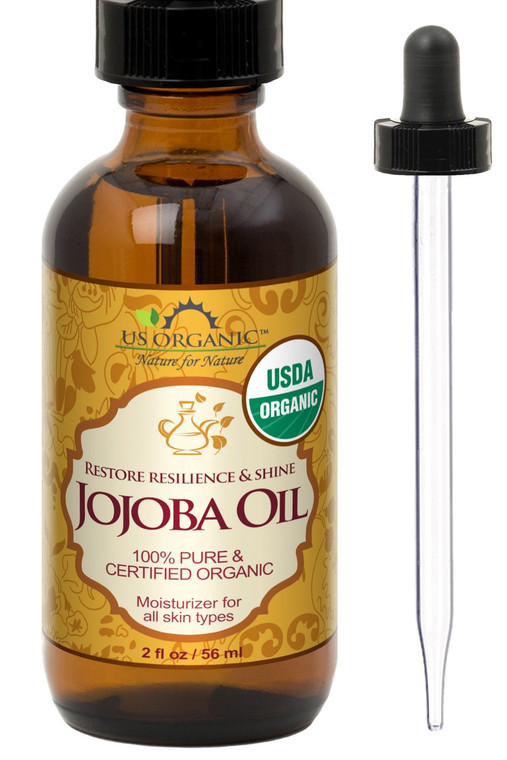 US Organic Jojoba Oil, USDA Certified Organic,100% Pure & Natural, Cold Pressed Virgin, Unrefined, Haxane Free, Sourced from Middle East directly (Sm