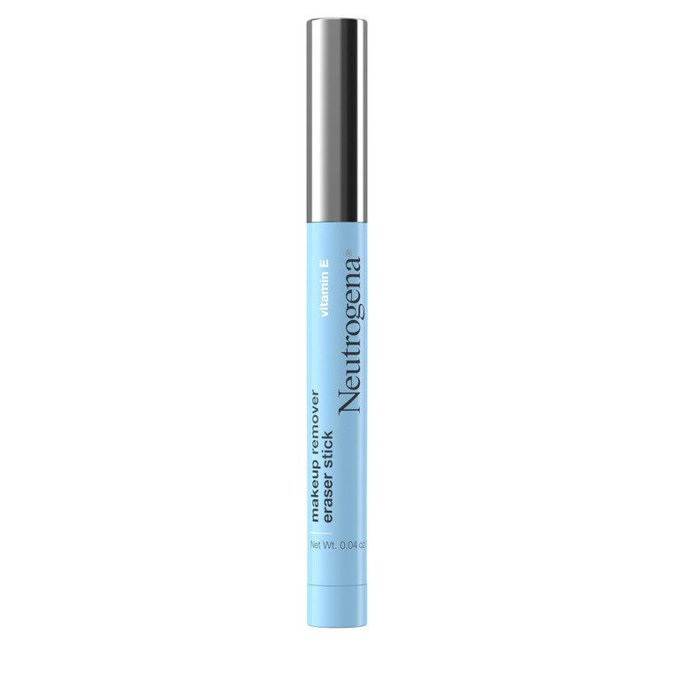 Neutrogena Makeup Remover Eraser Stick with Vitamin E, Easy-to Use & Travel-Friendly Makeup Removing Gel Pen for On-the-Go Touch-Ups of Stray or Smud