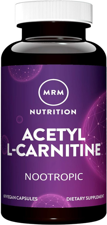 MRM - Acetyl L-Carnitine - 500mg Per Capsule 60 Vcaps