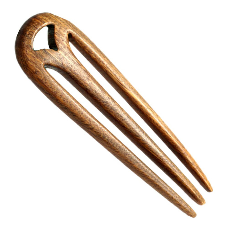 Lurrose Hair Chopsticks Hair Forks 3 Prone Hair Pin 3- prong Hair Fork Wooden Hair Stick Wooden Hair Hair for Buns Hair Pin Hair Accessories Wood Hai