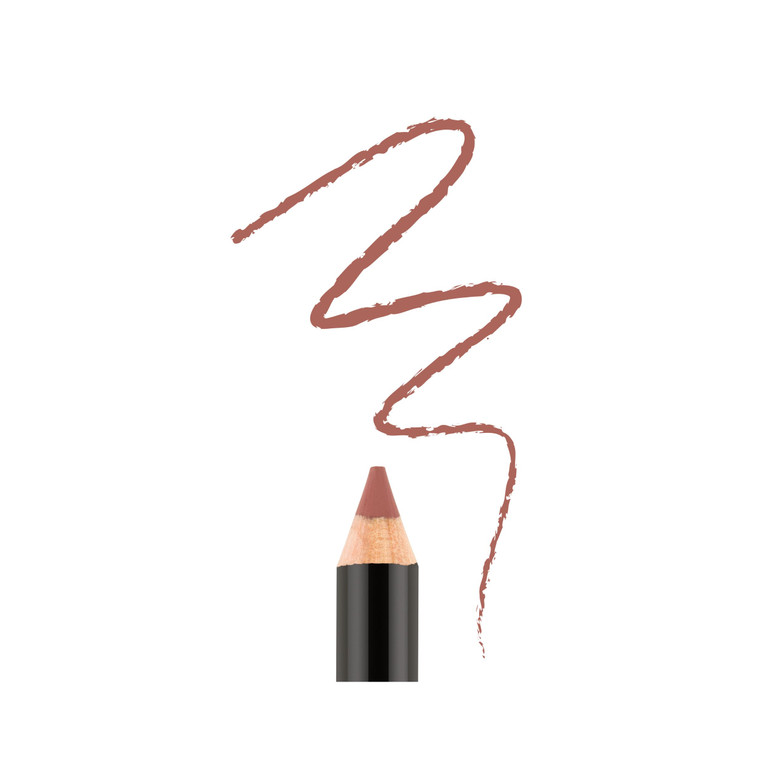 Bodyography Timber Lip Pencil | Lip Liner Pencil with Coconut Oil, Vitamin E & C | Long-Lasting, Matte Liner for Definition & Color | Makeup Essentia