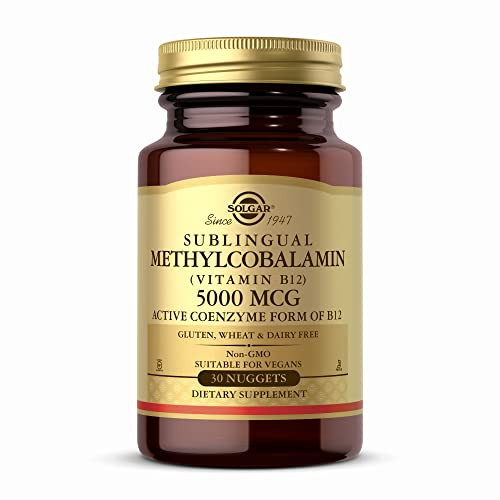 Methylcobalamin (Vitamin B12) 5000 mcg Solgar 30 Nugget