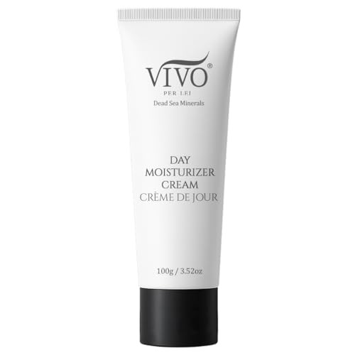 Vivo Per Lei Day Cream - Dead Sea Face Cream for Dull, Dry Skin - Moisturizing Day Cream with Shea Butter - Non Greasy Day Moisturizer - Hydrating Fa