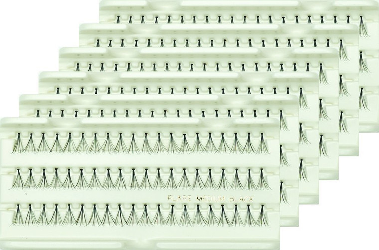 6packs Eyelashes - Flare Med by Christina