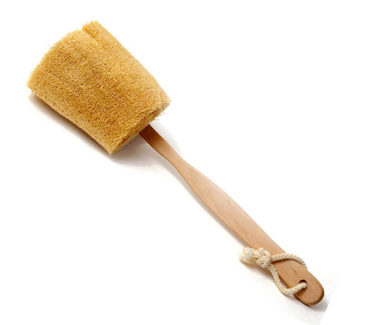 The Utimate Loofah Back Brush with detachable handle by Spa Destinations®"Creating The Perfect Bath and Shower Experience"