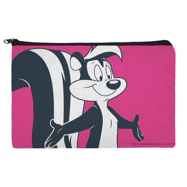 Looney Tunes Pepe Le Pew Makeup Cosmetic Bag Organizer Pouch