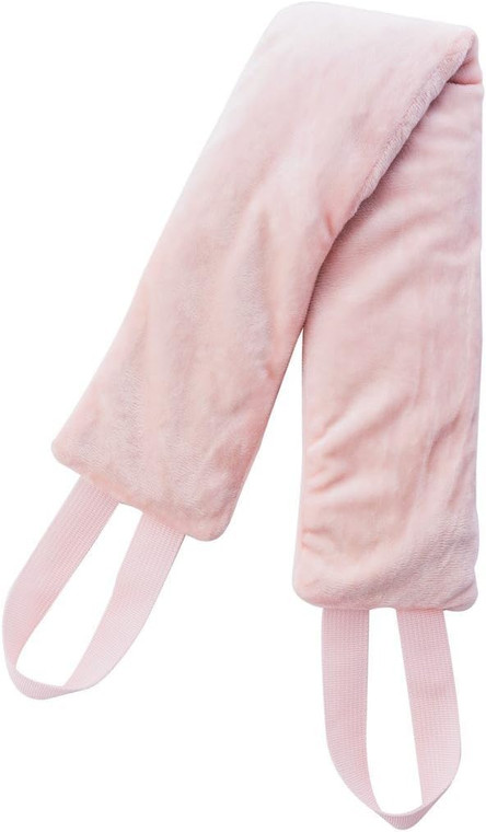 Therawell Warming Clay Bead Body Wrap Heating Pad, Perfect for Neck & Shoulder, Hot Cold Therapy Wrap with Lavender & Chamomile Scent, Pink, Pack of