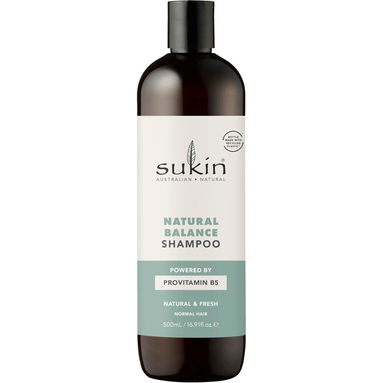 Sukin Natural Balance Shampoo, Normal Hair, 16.9 Flo Oz