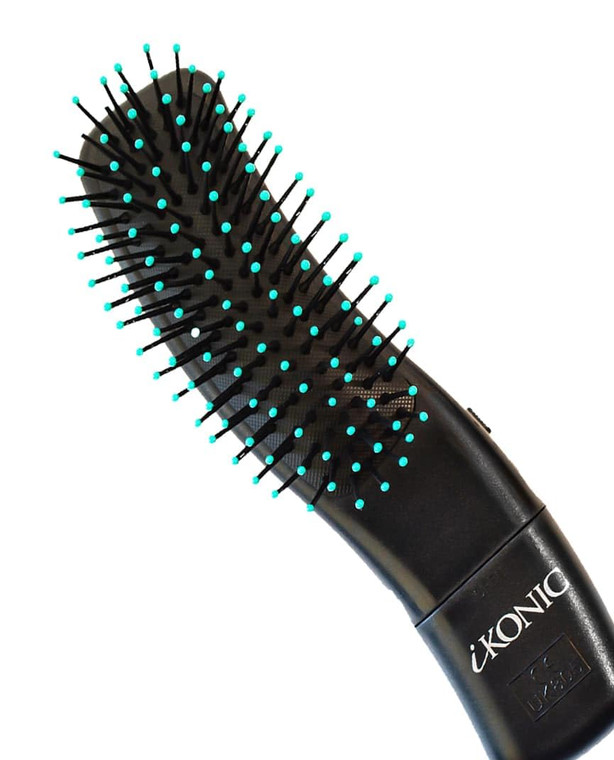 IKONIC 3-in-1 Electric Scalp Massager for Hair Growth -Vibrating Head Massager Brush for Stimulation and Circulation, Use as Exfoliator, Scrub, Hair