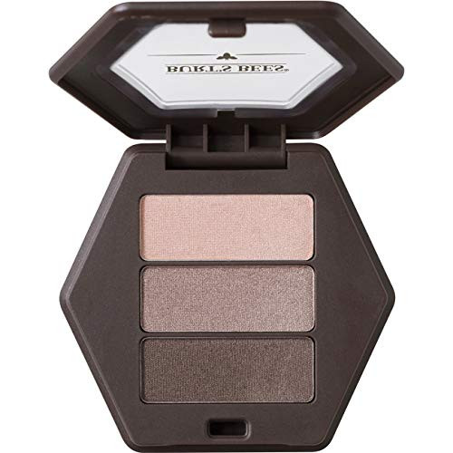 Burts Bees 100% Natural Eye Shadow Palette Trio, Shimmering Nudes - 0.12 Ounce