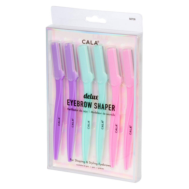 Cala Delux eyebrow shaper 6 count, 6 Count