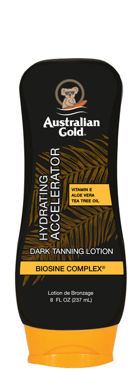 Australian Gold Dark Tanning Accelerator Lotion, 2020 Formula, 8 Fluid Ounce, Classic Cocoa Dreams