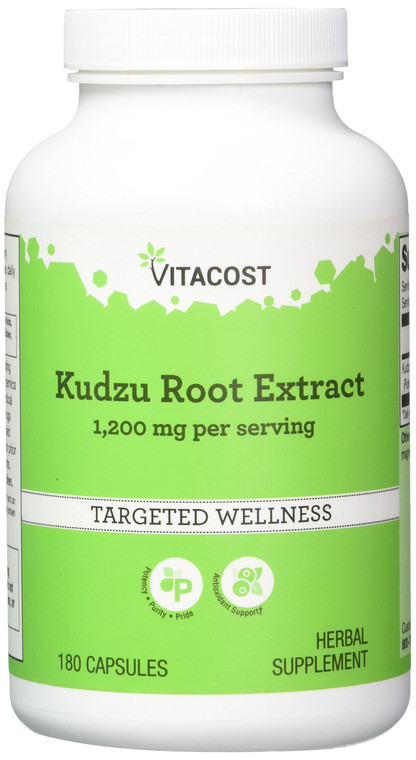 Vitacost Kudzu Root Extract -- 1200 mg per serving - 180 Capsules