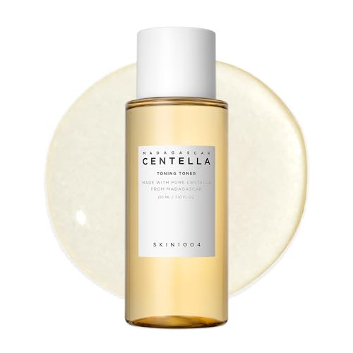 SKIN1004 Centella Toning Toner 7.10 fl.oz, 210ml, Korean Face Toner with Madagascar Centella Asiatica & Hyaluronic Acid for Hydrating, Soothing and M