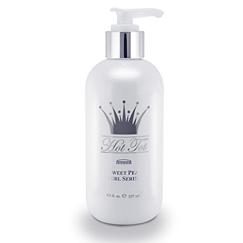 Hot Tot Ultra Light Curl Cream - Frizz Control & Curl Definition with Shea Butter, White Tea & Natural Oils, 8 oz