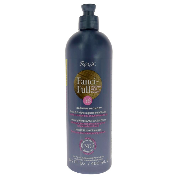 ROUX Fanci-Full Rinse Temporary Hair Color Bashful Blonde 15 oz (Model: ROU5056)
