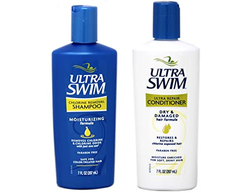 UltraSwim Dynamic Duo Repair Shampoo and Conditioner, 7 Fluid Ounce Each