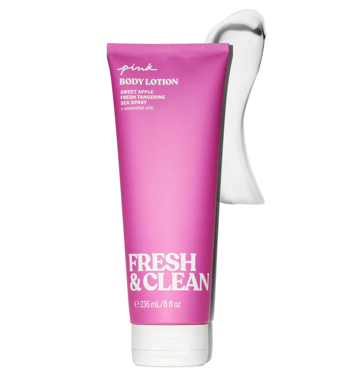 Victoria's Secret Pink Fresh & Clean Hand & Body Lotion, 8 Oz