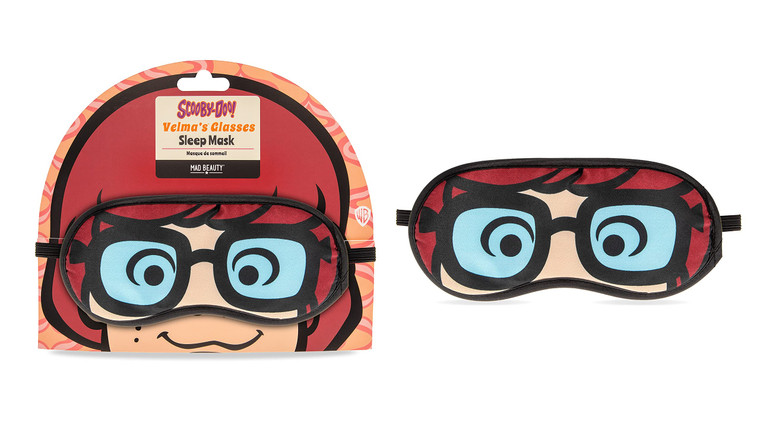 Mad Beauty Scooby Doo Velma Sleep Mask | Great Novelty Gift for Women, Adults, and Kids | Comfortable and Washable | Practical and Fun Sleep Accessor