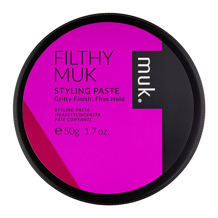 MUK. Haircare Filthy Gritty Finish Styling Paste, Hair Product, Hair Paste For Men, Firm Hold, Gritty Finish, Medium Shine - 1.7oz