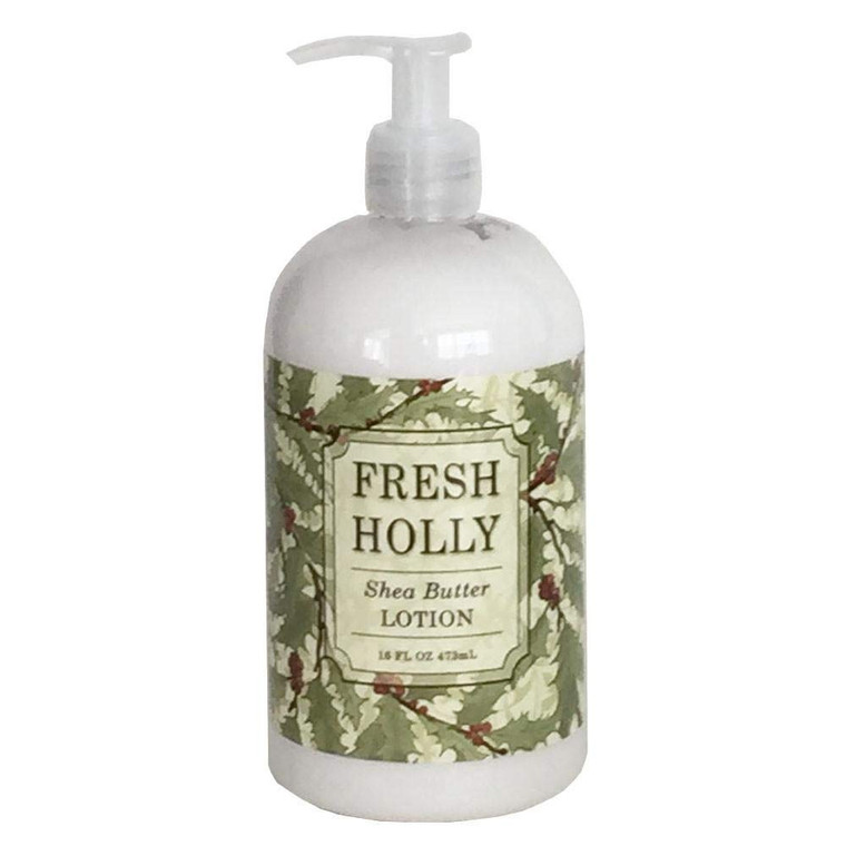 Greenwich Bay Trading Company Holiday Collection: Fresh Holly 16oz Lotion, 16 Ounce Lotion