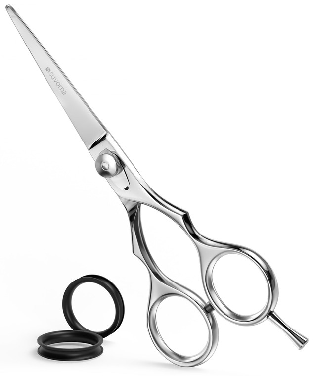 Suvorna Hair Scissors Professional - Barber Shears for Hair Cutting - Extremely Sharp Razor Edge Hair Cutting Scissors to Cut Hair - 6.5" Japanese St
