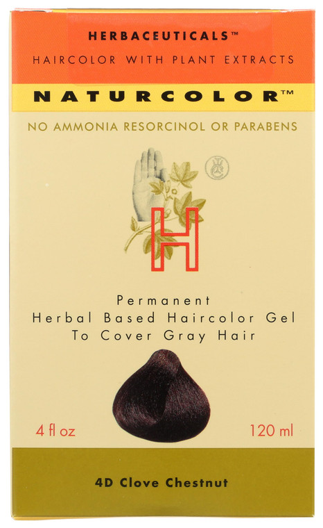naturcolor Haircolor Hair Dye - Clove, 4 Fl Oz (4D)