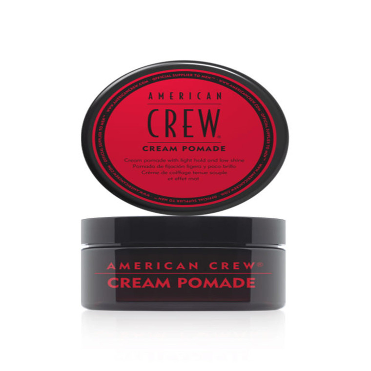 American Crew Men's Hair Pomade (OLD VERSION), Like Hair Gel with Light Hold & Low Shine, 3 Oz (Pack of 1)