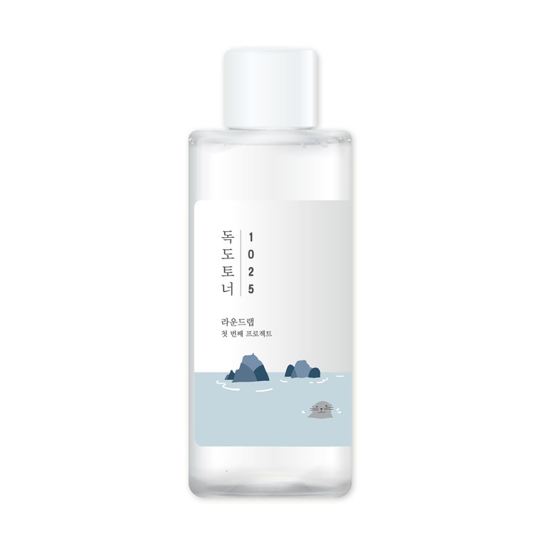 ROUND LAB Dokdo Toner/Exfoliating, Hydrating, Watery Type Toner (100ml)
