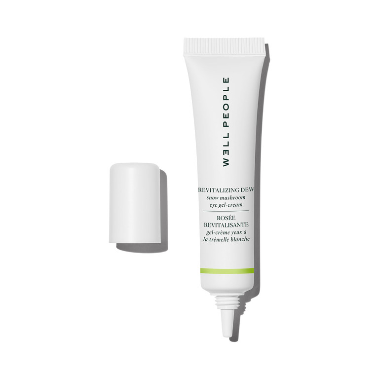 Well People Revitalizing Dew Snow Mushroom Eye Gel-Cream, Gel-based Eye Cream For Moisturizing Undereyes, Targets Fine Lines, Vegan & Cruelty-free