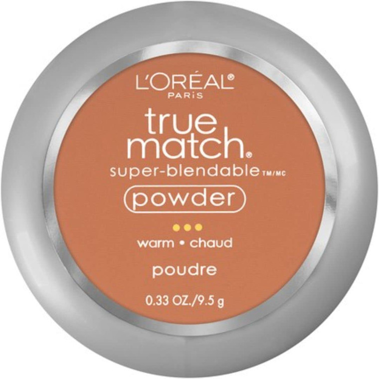 L'Oreal Paris True Match Super-Blendable Powder, Cappuccino, 0.33 oz.